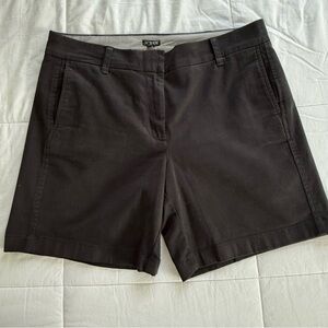 J Crew 7" Stretch Chino Short Black 8 New With Tags